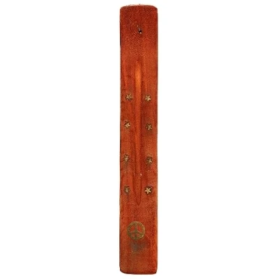 Afbeelding van Chinchilla® Peace Houten wierookstokjeshouder, ontspannen roken in stijlvol design, praktische rookhulp voor je rustoase, handgemaakt van natuurlijke materialen