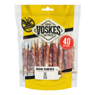 Afbeelding van Voskes Rawhide Eend Sticks 400 gr