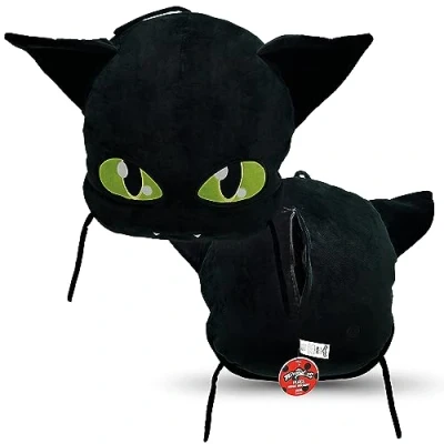 Afbeelding van Miraculous Plagg 40cm Kwami Pillows