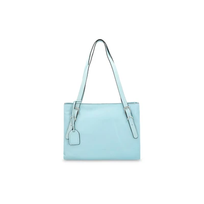 Afbeelding van PICARD Leren Schoudertas Felicita Shopper Pool Lichtblauw