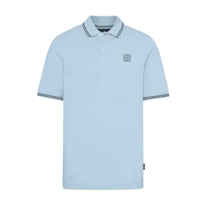 Afbeelding van bugatti Herenpolo 1:2 mouw, Lichtblauw 320, L