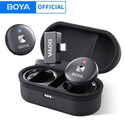 Afbeelding van Boya Omic U Draadloze dasspeldmicrofoon set voor Android