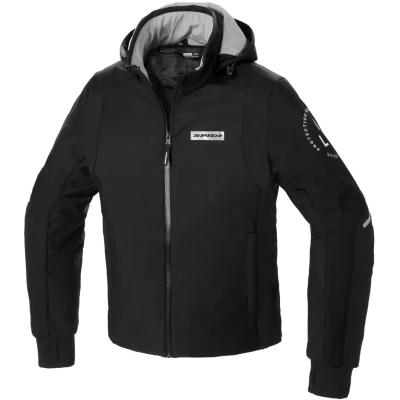 Afbeelding van Spidi Armor H2Out Motorcycle Hoodie, zwart, afmeting 2XL voor man