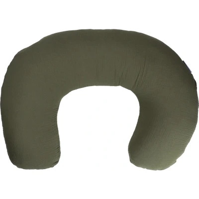 Afbeelding van MamaLoes Soft Cotton Groen Medium Voedingskussen ML020320