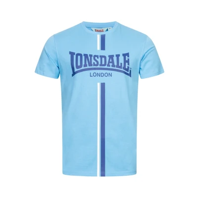 Afbeelding van Lonsdale Normale Passform Altandhu Tshirt print, Heren, Maat: XL, Blue navy white