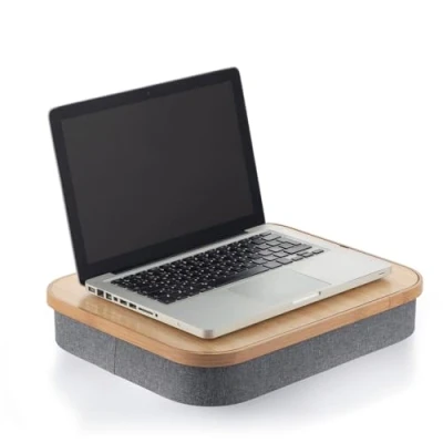 Afbeelding van Draagbare laptoptafel met opbergbak Larage