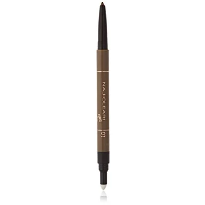 Afbeelding van Naj Oleari, Wenkbrauwpotloden, 3in1 Perfect Brow 01 blond 0,15g + 1ml (Blonde)