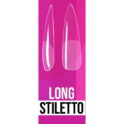 Afbeelding van IBD Soft Gel tips Long Stiletto
