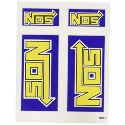 Afbeelding van 4R Quattroerre.it 6016 sticker Nos Table, 10 x 12 cm