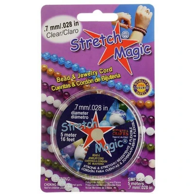 Afbeelding van Stretch Magic Elastiek 0,7 mm Transparant 5 m