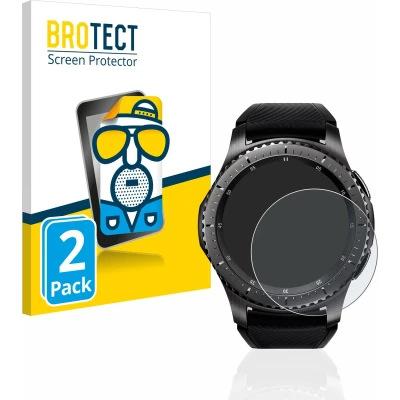Afbeelding van BROTECT Screenprotector voor Samsung Gear S3 Frontier / Classic Folie Beschermfolie matte (2 Stuks)