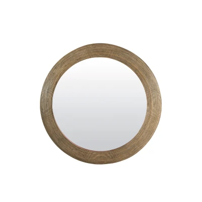 Afbeelding van Light &amp; Living Spiegel PIEDRE 109.5x4.5x109.5cm Bruin