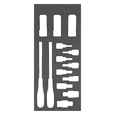 Afbeelding van Bahco Foaminlay Fit&amp;Go 1/3 met schroevendraaierdopsleutels 1/2&quot; en slagdoppen 14 delig FF1E2210