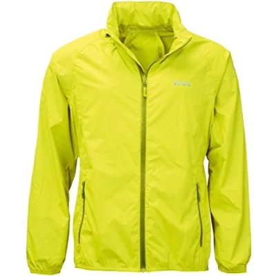 Afbeelding van Pro X Elements Opbergbare regenjas voor heren PACKable Neon geel maat XXL