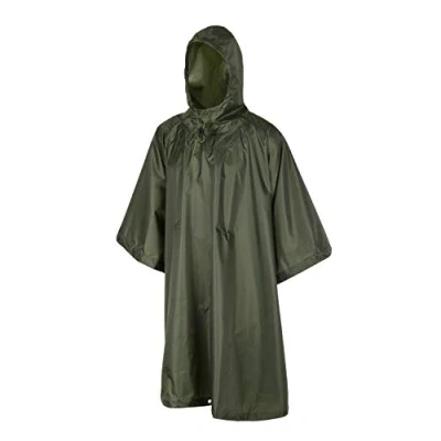 Afbeelding van Helikon Tex Waterbestendig Poncho Ripstop Olijf