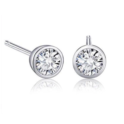Afbeelding van Jomide Oorknoppen 925 sterling zilver 3 mm Dames