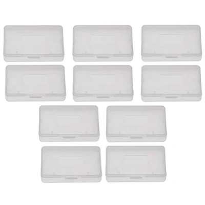 Afbeelding van 10St Transparante Anti Stofkap Cartridge Game Case Box Voor Boy Advance Gba, 6,5 X 4 0,8 Cm