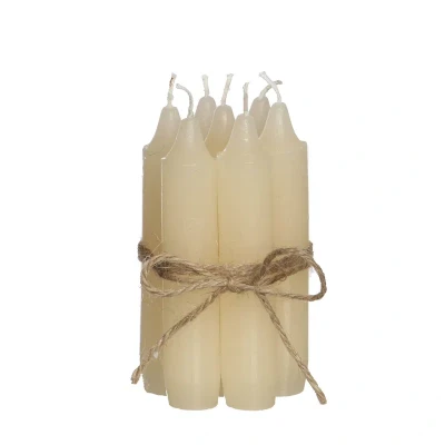 Afbeelding van Diner kaarsen set 7 stuks H. 11 cm creme Hortus