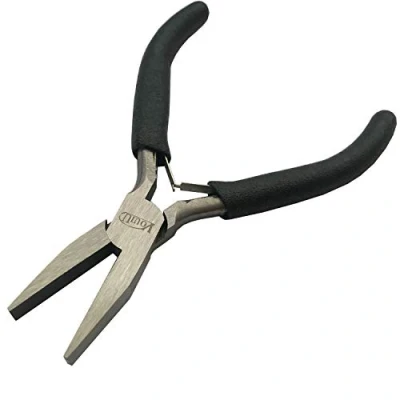 Afbeelding van vouiu JP17 Flat Nose Tang Sieraden Maken Gereedschap, Zwart