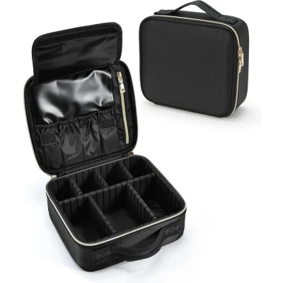 Afbeelding van DD® Schmink Koffer Schminkset Make up Reisetui 26x23x10cm Zwart