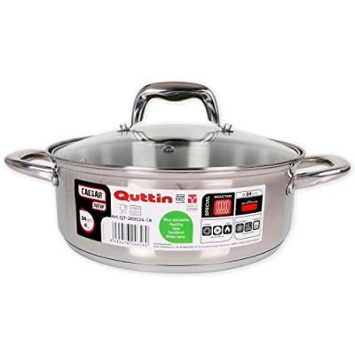 Afbeelding van Casserolepan met deksel New Caesar Staal (ø 24 cm)