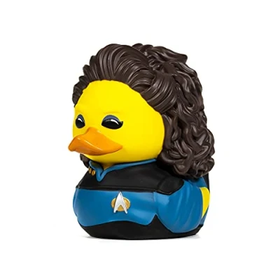 Afbeelding van TUBBZ NS5109 Collectible Vinyl Rubber Eend Figure, Deanna Troi (Box Edition)