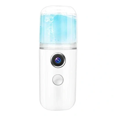 Afbeelding van Nano Facial Mister, mini gezichtsstomer, draagbare mist telefoonsproeier, huidverzorgingstomer, USB accu (30 ml)