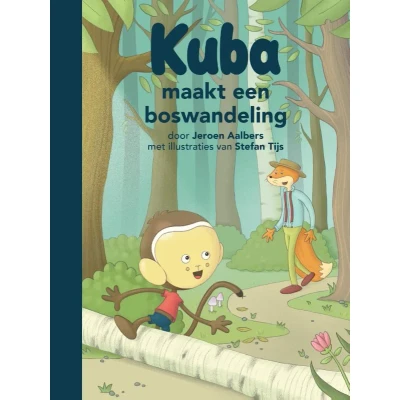 Afbeelding van Kuba maakt een boswandeling (Hardback)