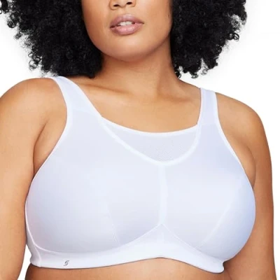 Afbeelding van Glamorise Women&#039;s Full Figure No Bounce Camisole Draadloze Sportbeha #1066