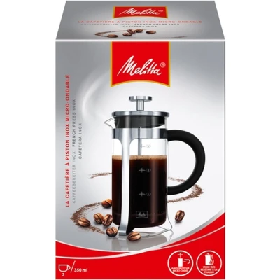 Afbeelding van Melitta Koffiezet met druksysteem premium 3cups 6648664