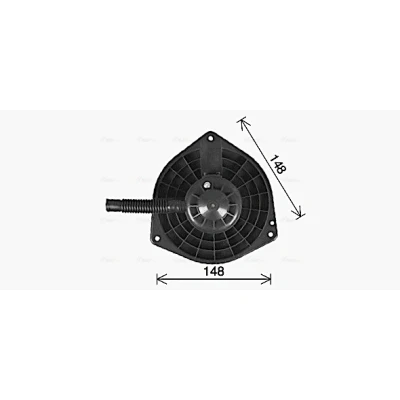 Afbeelding van Ava Cooling Kachelventilator PE8428