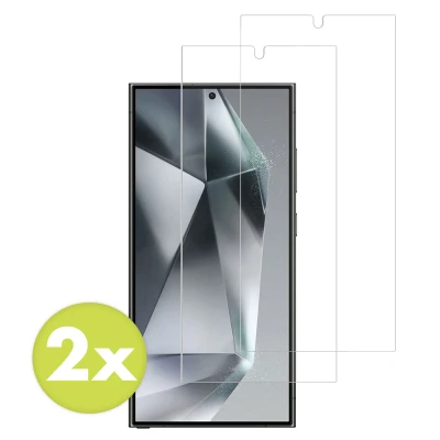 Afbeelding van 2 pack Screenprotectors Samsung Galaxy S24 Ultra: Accezz glass