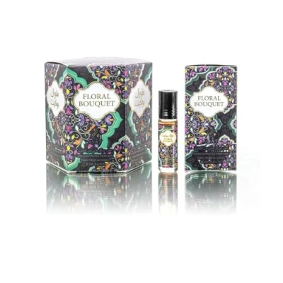Afbeelding van AYAT PERFUMES 6 x ml Geurolie voor mannen en vrouwen langdurig comfortabel (Floral Bouqet)