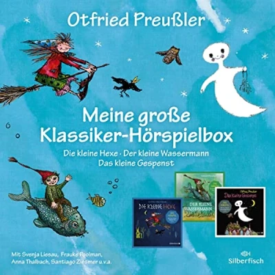 Afbeelding van Meine große Klassiker Hörspielbox: »Die kleine Hexe«, »Das Gespenst«, »Der Wassermann«: 6 CDs