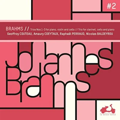 Afbeelding van Geoffroy Couteau Amaury Coetaux Rap Brahms Trios Nos. 1 3 For Piano Vio (2 CD)