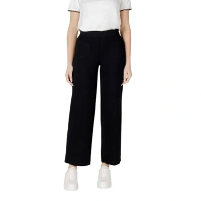 Afbeelding van Street One Straight LEG Broek, Dames, Maat: 42x30, Schwarz