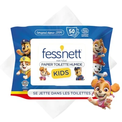 Afbeelding van Fess&#039;nett Toiletpapier voor kinderen, 50 stuks, 1 stuk