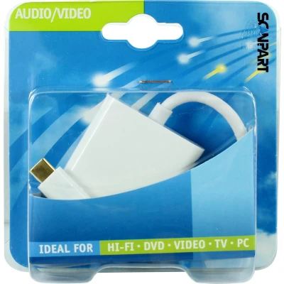 Afbeelding van Scanpart Adapter Usb C (M) &gt; Hdmi (F)