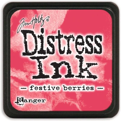 Afbeelding van Ranger Distress Mini Ink pad festive berries TDP39969 Tim Holtz
