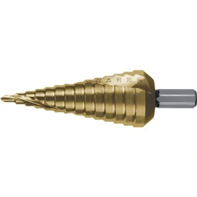 Afbeelding van RUKO 101052T Getrapte boor 4 30 mm HSS Gezamenlijke lengte 100 TiN 1 stuk(s)