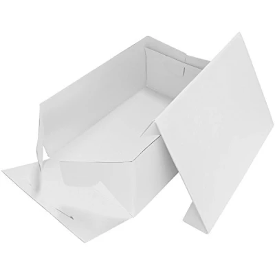 Afbeelding van PME CBO903 Langwerpige taartdoos, 38 x 27 cm, wit