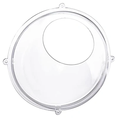 Afbeelding van HMF 46632 22 wandrek acryl halve bol, hangdisplay Ø 32 cm transparant