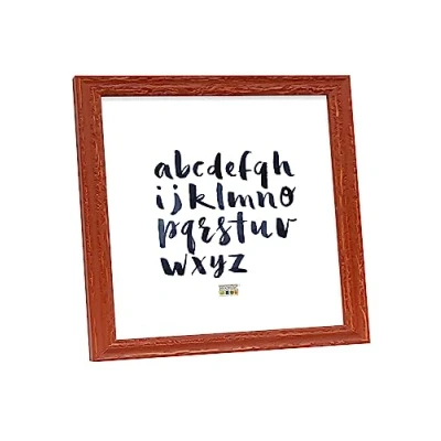 Afbeelding van Deknudt Frames fotolijst S46MF3 roestbruin verweerd foto 30x30 cm