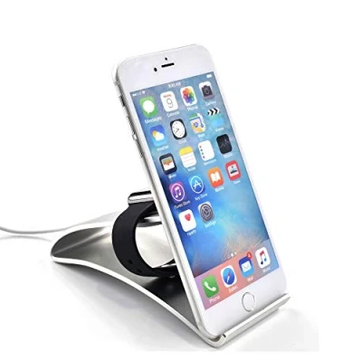 Afbeelding van TERRATEC iTab Duo Phone/Watch houder zilver