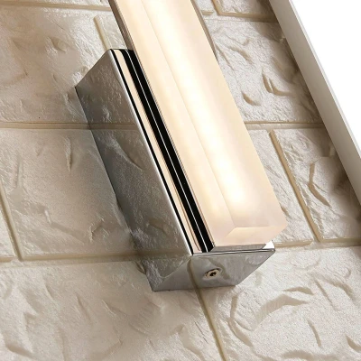 Afbeelding van Lindby julie Spiegel verlichting 1 lichts D 10 cm Chroom