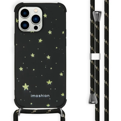 Afbeelding van Apple iPhone 14 Pro Max Hoesje Kunststof iMoshion Softcase/Koordhoesje/Backcover Goud Telefoonhoesje