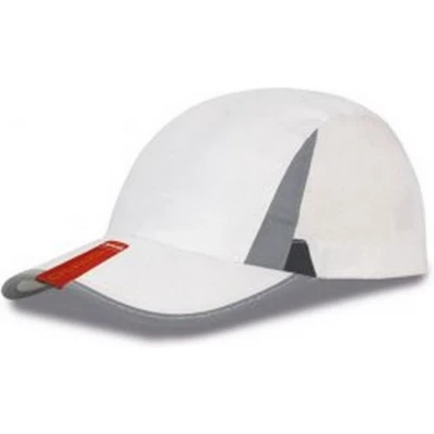 Afbeelding van Spiro Unisex 2 Panel Sport Baseball Cap (Wit/zwart)