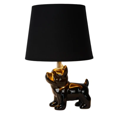 Afbeelding van Lucide Tafellamp Winston 1L Zwart