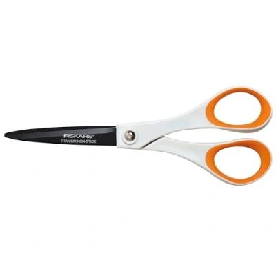 Afbeelding van Fiskars Non stick schaar Hobbyschaar Knutselschaar Titanium 18 cm