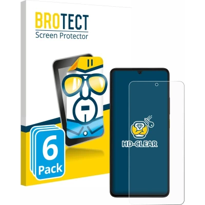 Afbeelding van BROTECT Screenprotector voor Xiaomi Poco X6 Pro Folie Beschermfolie transparant (6 Stuks)